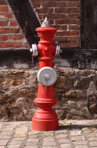 Ein Hydrant - das Gesetz scheint zu wirken!