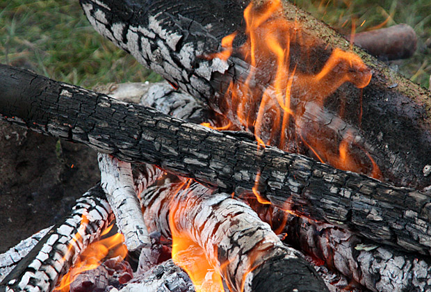 Lagerfeuer - Foto: © Martina Berg 